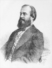 Russian Novelist Grigory Petrovich Danilevsky in 1869