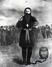 Photo of Rasputin by Ioann Churikov circa  15 January 1914