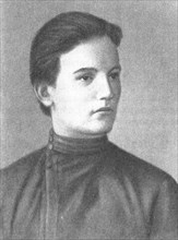 Poet Alexander Andreevich Belozerov circa  1905