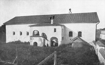 Malthouse in Pskov Russia circa early 1900s