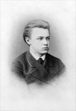 Professor of Pediatrics of the Military Medical Academy Alexander Nikolaevich Shkarin during his studies at the Imperial Medical and Surgical Academy circa  before 1900