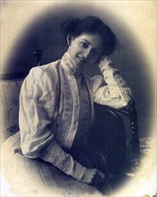 Russian actress and theater manager Vera Fedorovna Komissarzhevskaya circa  before 1917