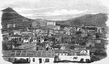 A View Of Athens In 1853.