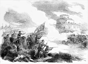 The Battle Of Monte Caseros.