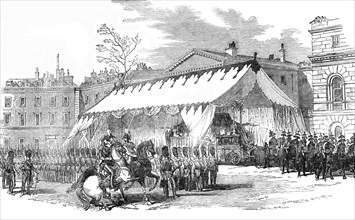 The funeral Of The Duke Of Wellington.