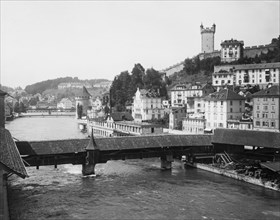 Mill Bridge, The Oldest Covered Bridge In Europe.