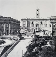 Palazzo Senatorio, Statues Of Castor And Pollux.