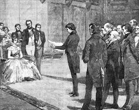 The Deputation From London And Dublin Corporations Before Queen Victoria.