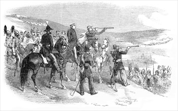Lord Raglan And General Canrobert Visiting The French Outpostes Opposite Sebastopol.