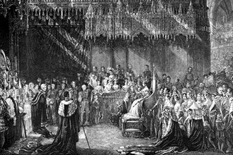 The Coronation Of Queen Victoria.