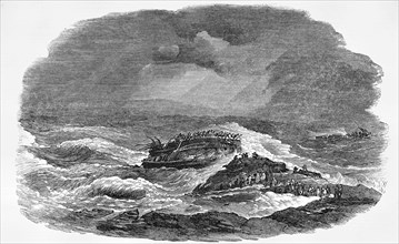 The Wreck Of The Troop Ship Charlotte.