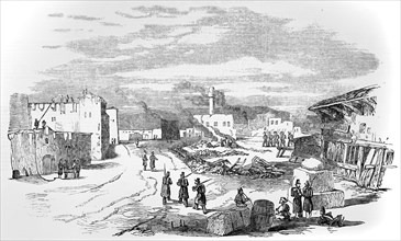 Ruins At Varna After The Fire In 1854.