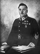 USSR Marshal K Voroshilov.