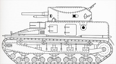 Martel's MKII version of the light one man tank.