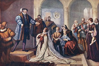 Philippine Welser at the court of Emperor Ferdinand at Innsbruck in 1559.