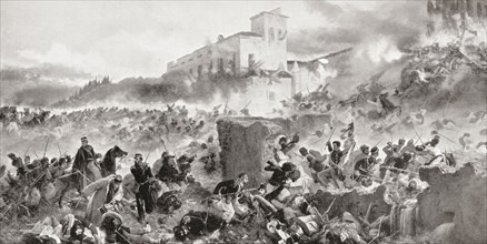 The Battle of Solferino.