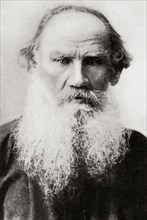 Count Lev Nikolayevich Tolstoy.