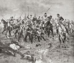 The Battle of Albuera, Badajoz, Spain.