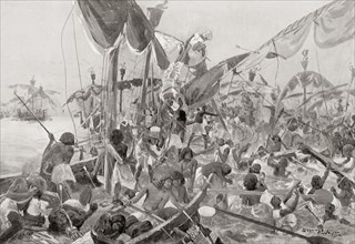 The Battle of the Delta, a sea battle between Egypt and the Sea Peoples.