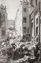 The massacre of the Mamelukes at the Cairo citadel.