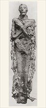 The mummy of Seti I.