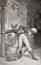 The assassination of General Kleber by Suleiman al-Halabi.
