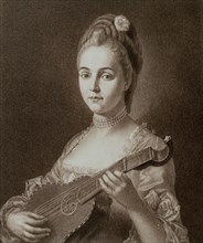 Princess Louise Maximilienne Caroline Emmanuele of Stolberg-Gedern.