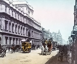Burlington House and Piccadilly.
