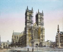 The West front of Westminster Abbey.
