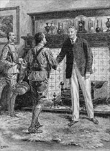Mr Rhodes receiving General French.