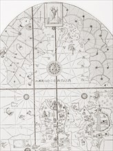The sea chart of Juan de la Cosa.