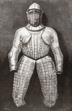 Suit of armour which belonged to Christopher Columbus. Christopher Columbus.