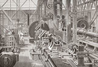 Penn's marine engine factory.