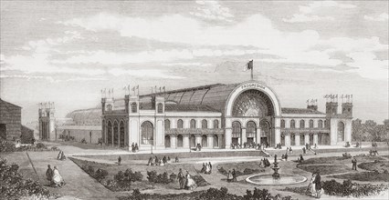 The Crystal Palace of the Portuguese International Exhibition.
