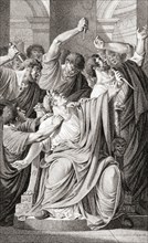 The death of Julius Caesar.