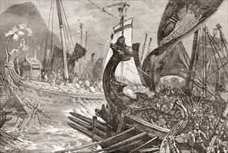 The Battle of Salamis.