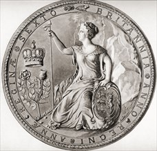 Second Great Seal of Queen Anne.