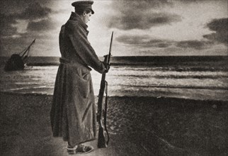 A lonely sentinel guards the East coast shores during WWI.