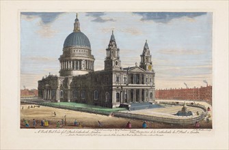 A north west view of St. Pauls Cathedral.