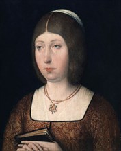 La reina Isabel la Catolica. Queen Isabella the Catholic.