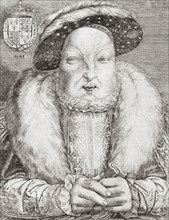 King Henry VIII of England in old age.