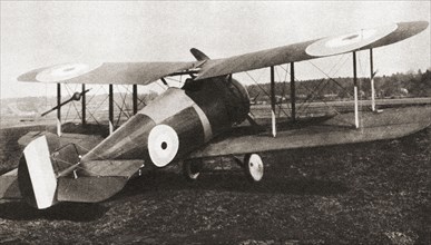 The Sopwith 7F.1 Snipe British single-seat biplane fighter of the Royal Air Force.
