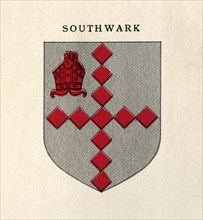 Coat of arms of the Diocese of Southwark.