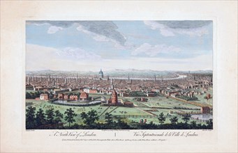 A north view of London.