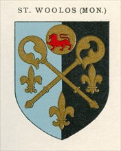 Coat of arms of the Diocese of Monmouth.