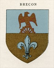 Coat of arms of the The Diocese of Swansea and Brecon.