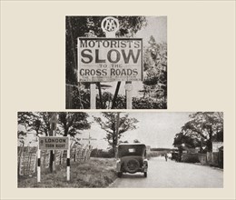 The Automobile Association introduced road signs in 1908.
