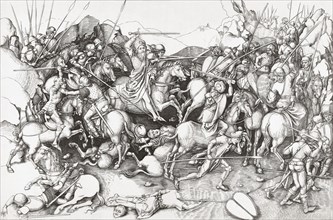 The Battle of Clavijo.