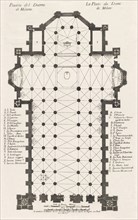 Ground plan of the Duomo.
