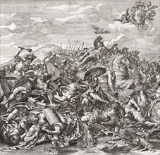 The  Battle of Gaugamela.